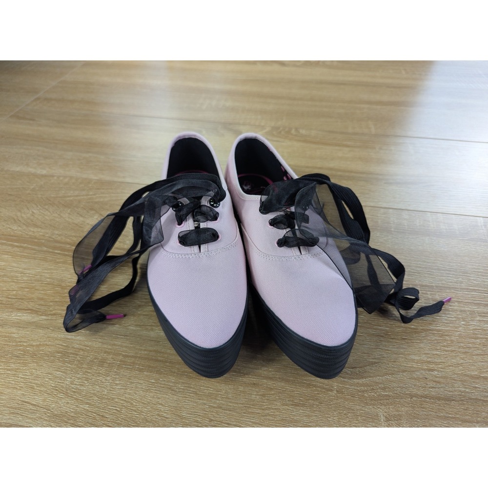 Monster High x Keds Draculaura Point Canvas Pink Black Womens Shoes Size 8